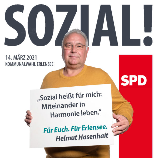 Helmut Hasenhait Sozial